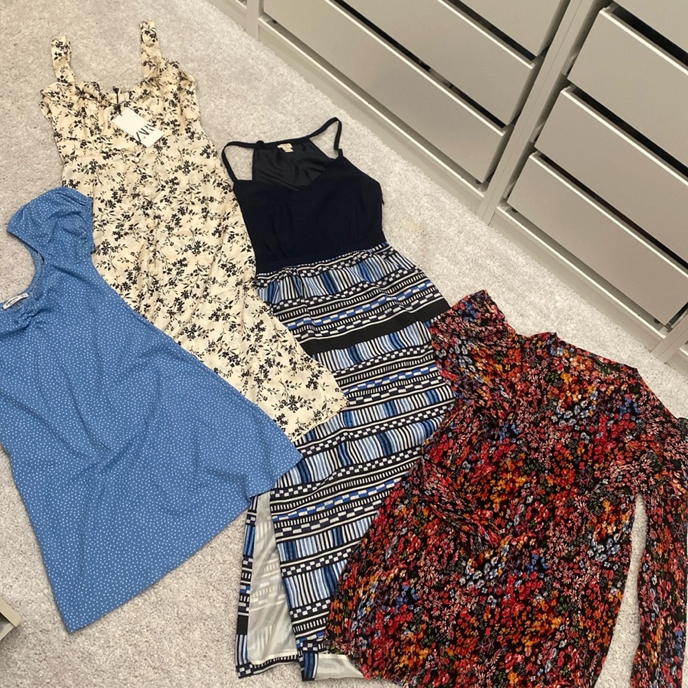 Zara Women’s Casual Summer Dress Bundle Dresses Size S/XS